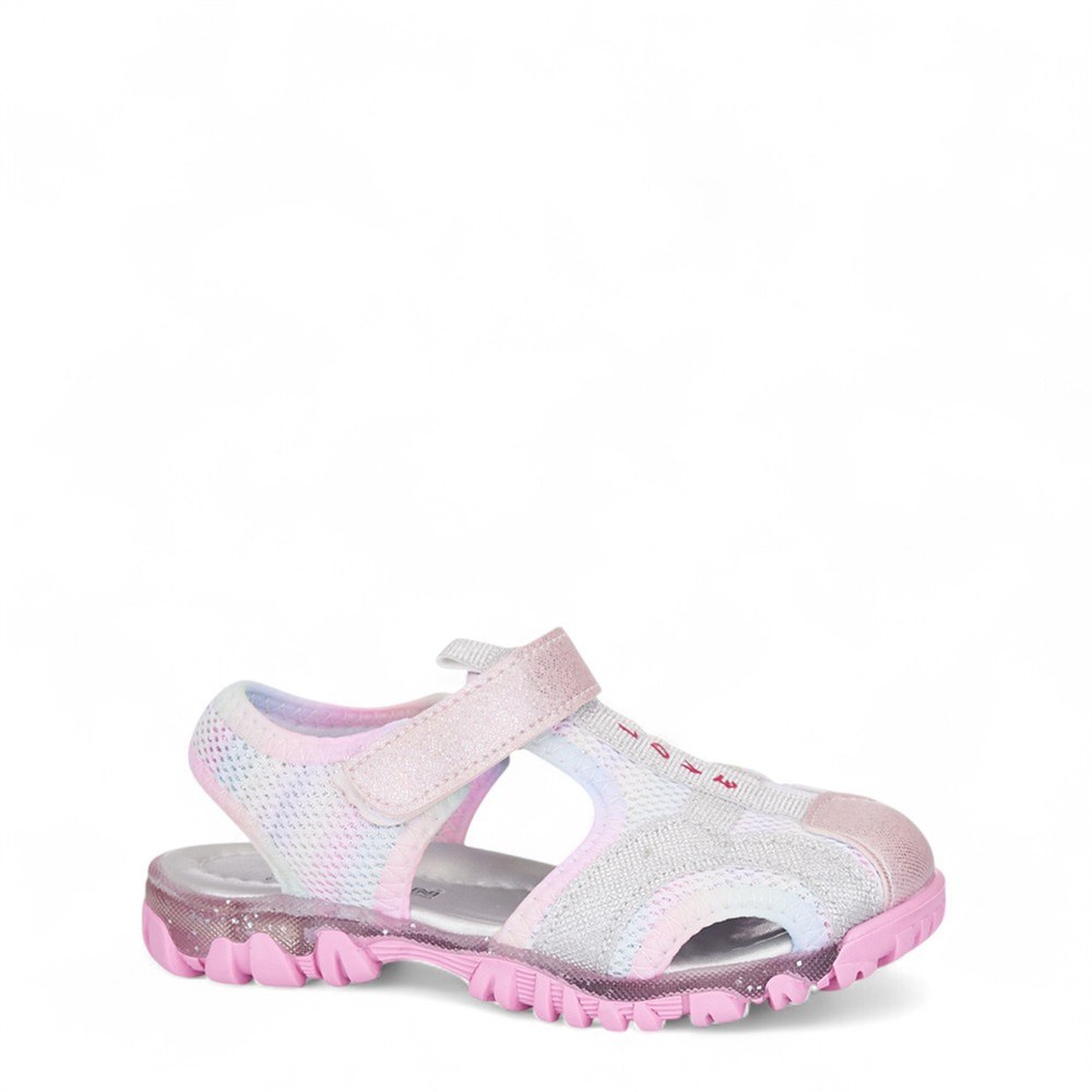 ARZEN Sandalet 610 Pembe Gökkuşağı