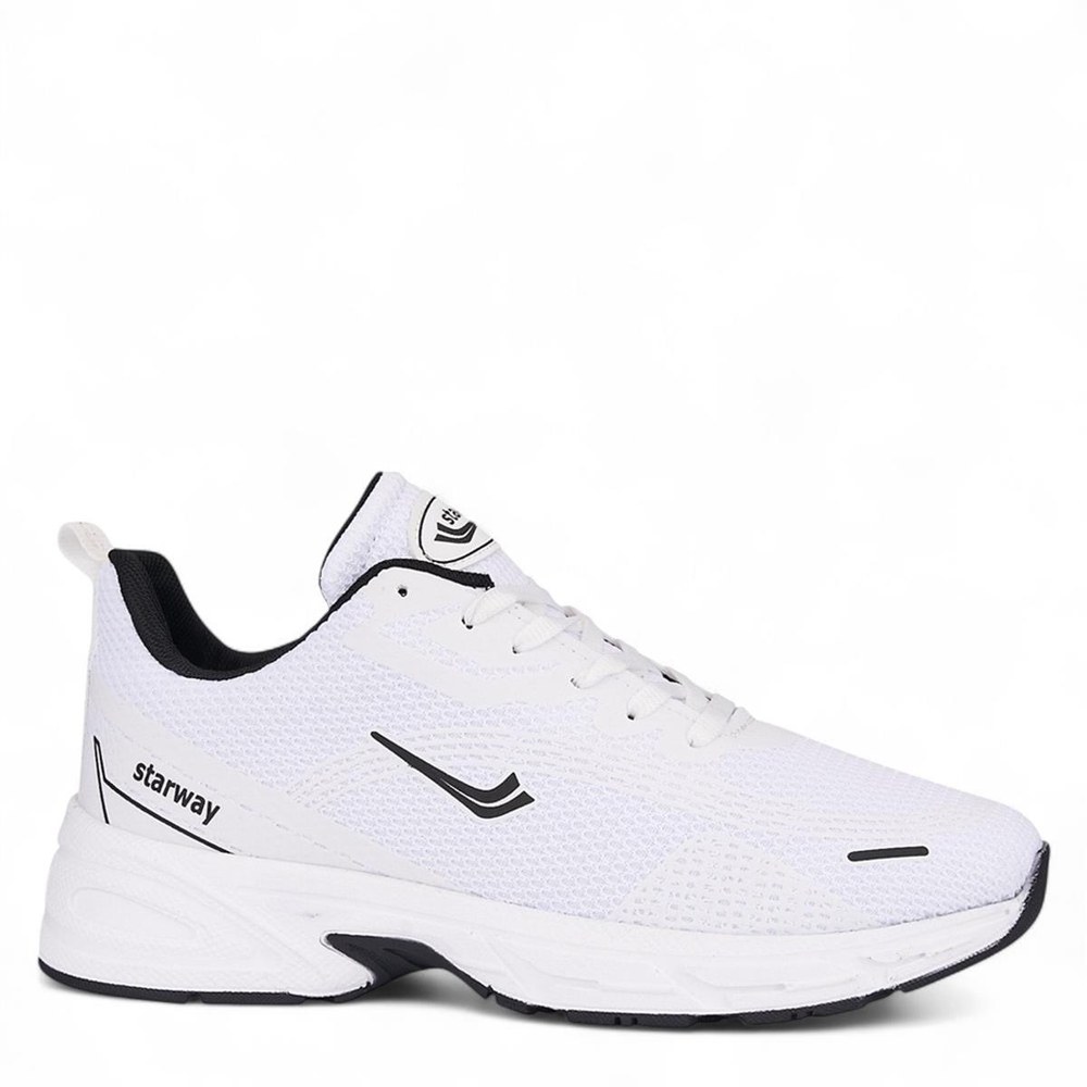 STARWAY Spor Triko X23 Beyaz Siyah