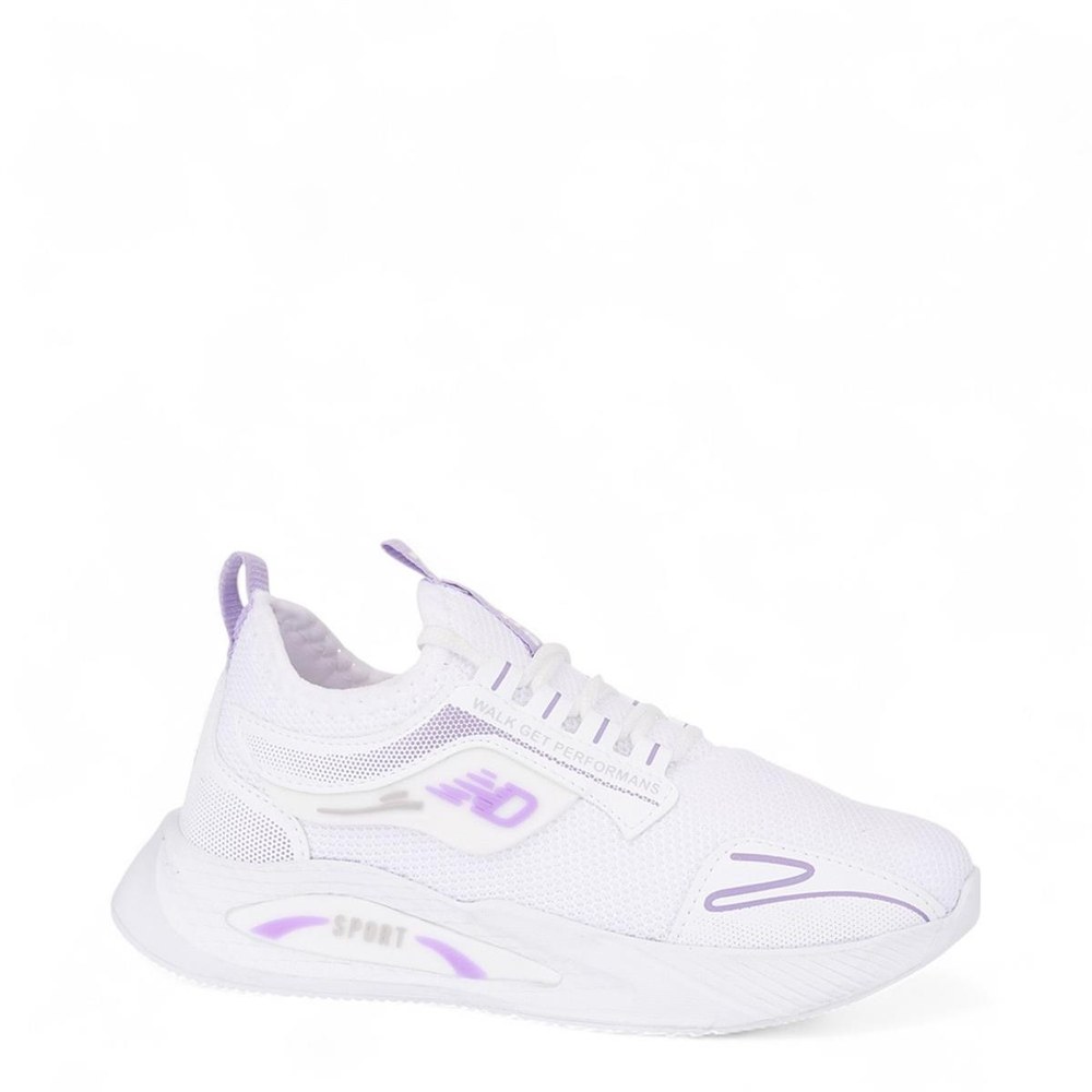 NDROPS Spor Anrk 025 Beyaz Lila