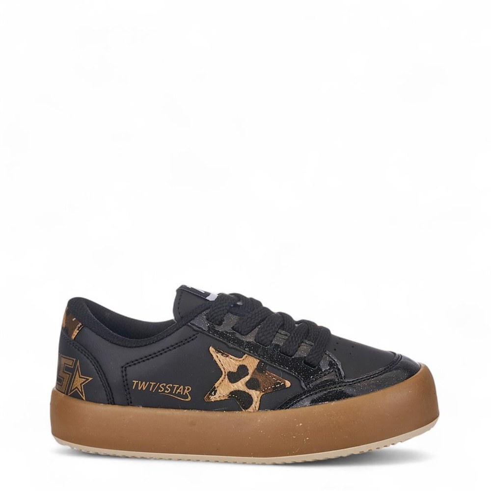 TİWİTTOYS Spor 023 Siyah Leopar