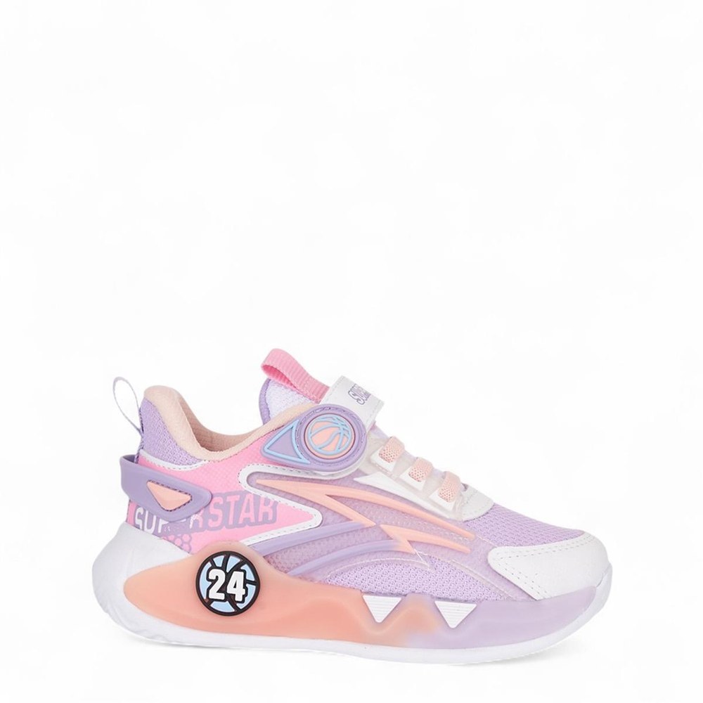 Super Star P Spor Anrk 024 6 Beyaz Lila Pudra