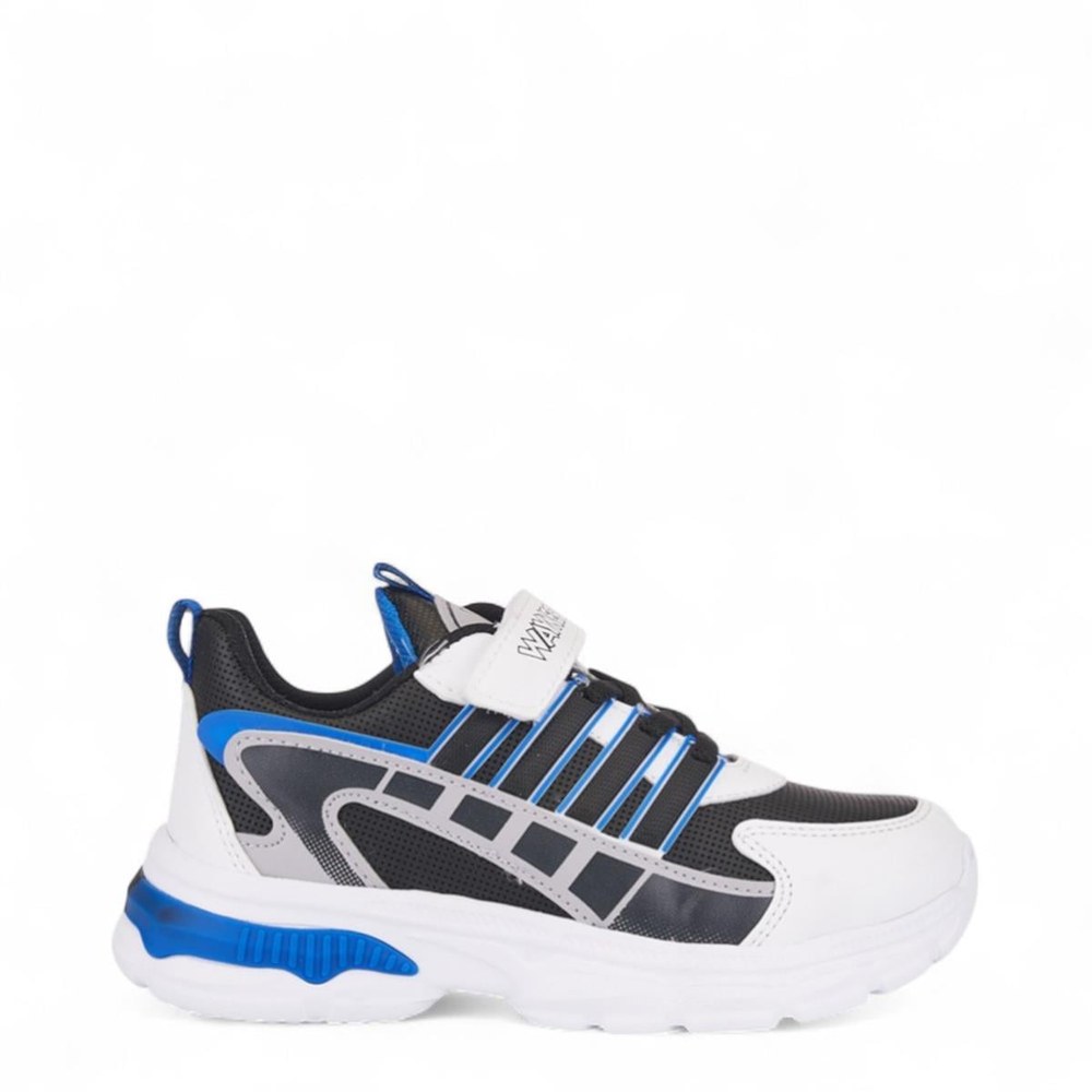 WAYKERS Spor Cilt 2502 Siyah Beyaz Saks