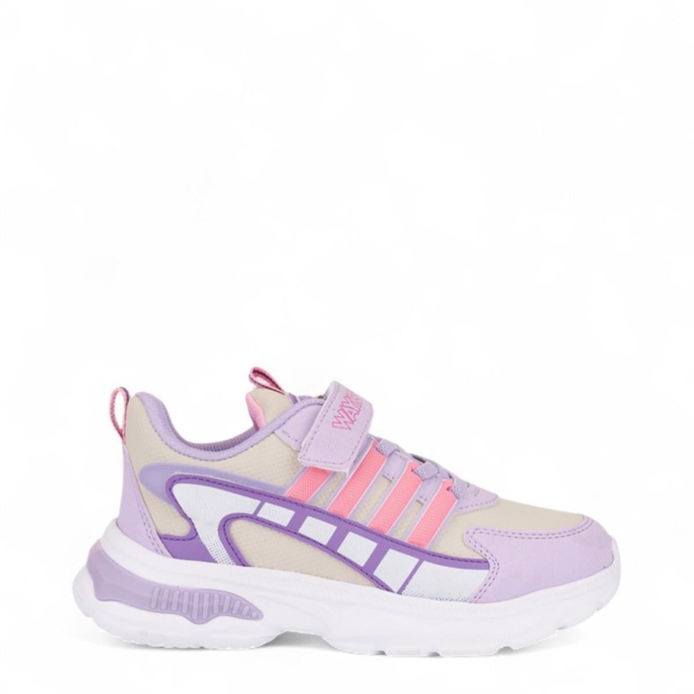 WAYKERS Spor Cilt 2502 Bej Lila Pembe