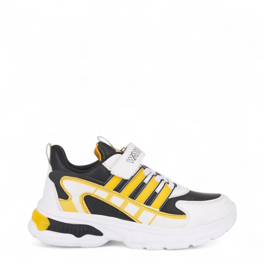 WAYKERS Spor Cilt 2502 Siyah Sarı Beyaz