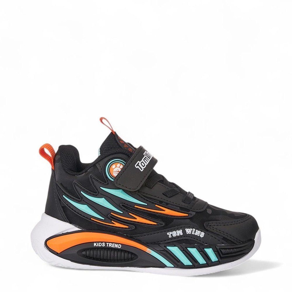 TOMWİNS Spor Cilt 004 1 Siyah S.Yeşili Oranj