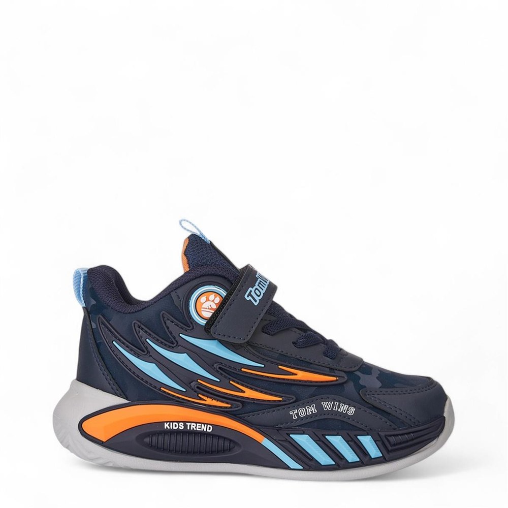 TOMWİNS Spor Cilt 004 5 Kamuflaj Laci Oranj Mavi