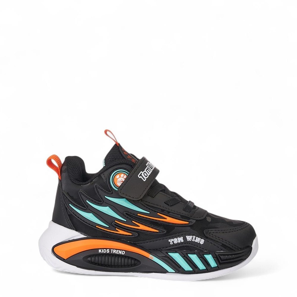 TOMWİNS Spor Cilt 004 1 Siyah S.Yeşili Oranj