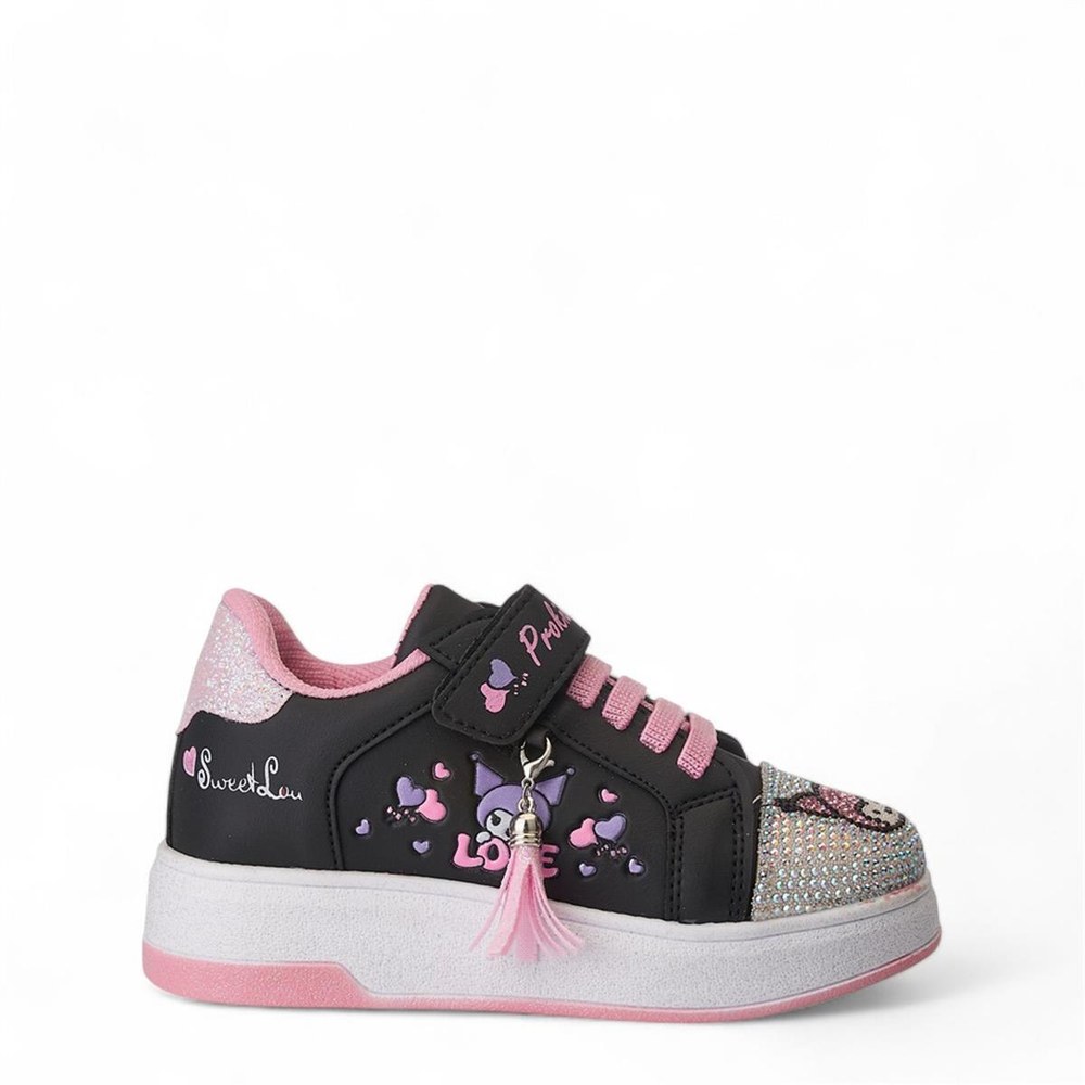 Pro Kıds P Spor 4110 Siyah Pembe