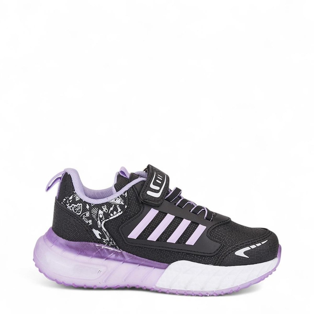 LAFONTEN Spor Cilt 748 Siyah Lila