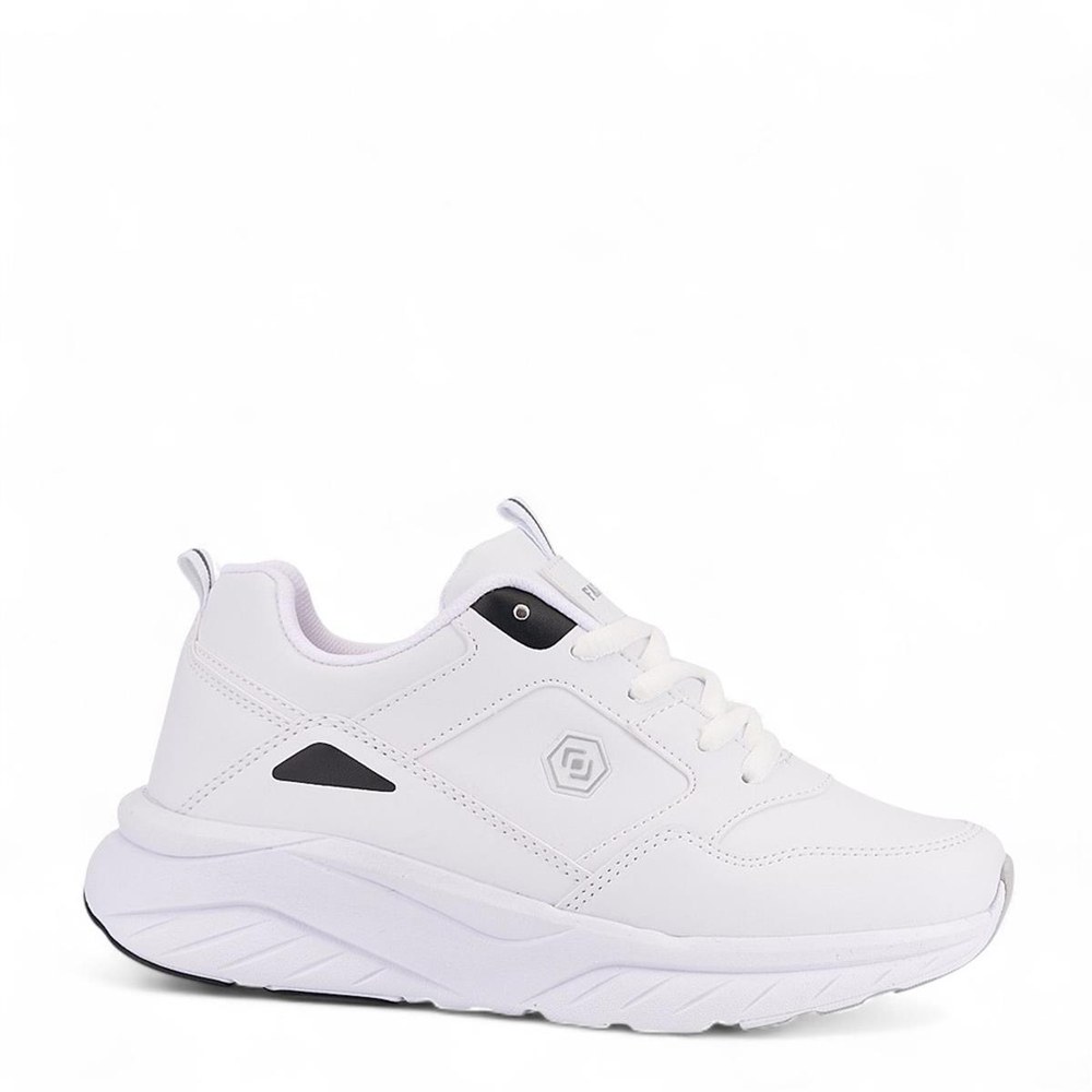 Queen Step Z Spor Cilt 2105 4 Beyaz Siyah