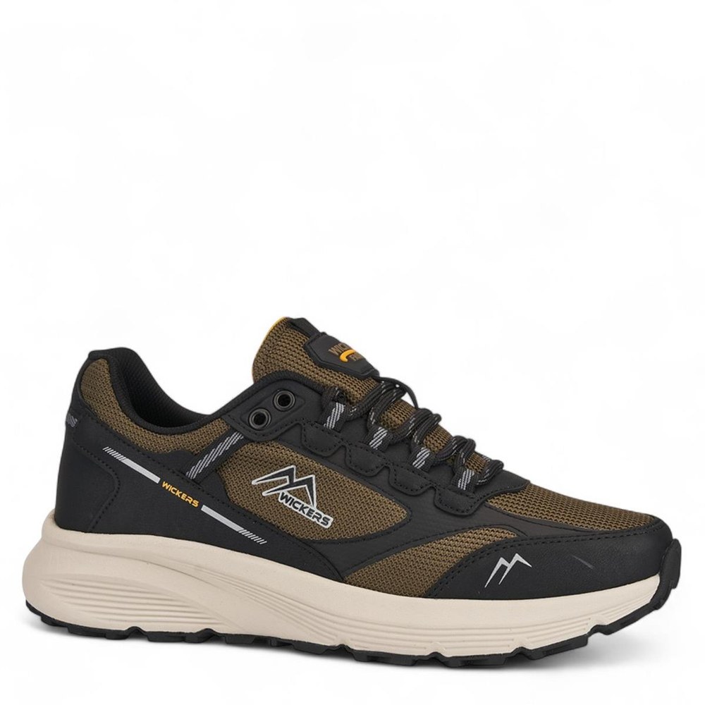 WİCKERS Spor 2893 Haki Siyah