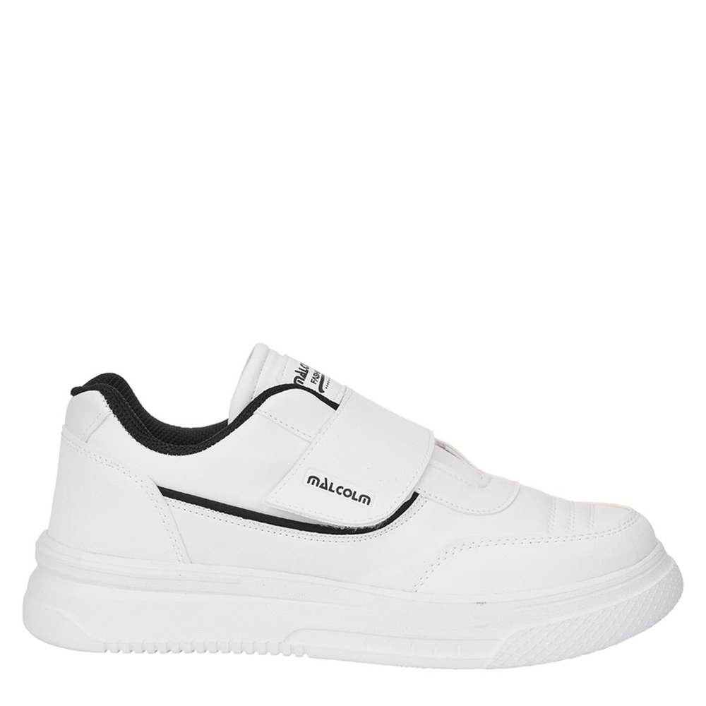 Malcolm Spor Cilt 1091 Beyaz Siyah