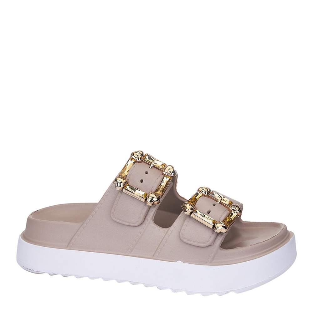 AKINAL Terlik E474.Z.000 Camel Altın