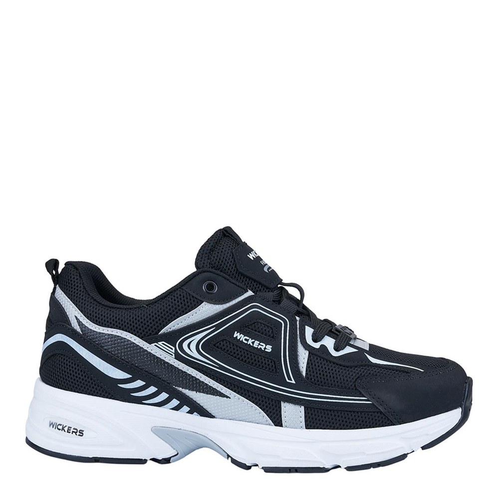 WİCKERS Spor Anrk 3001 Siyah Beyaz