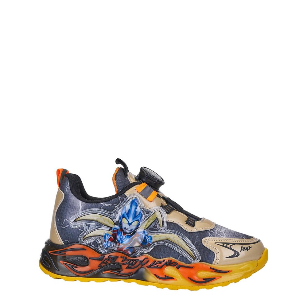 Pro Kıds F Spor 5003 Bej Siyah Oranj