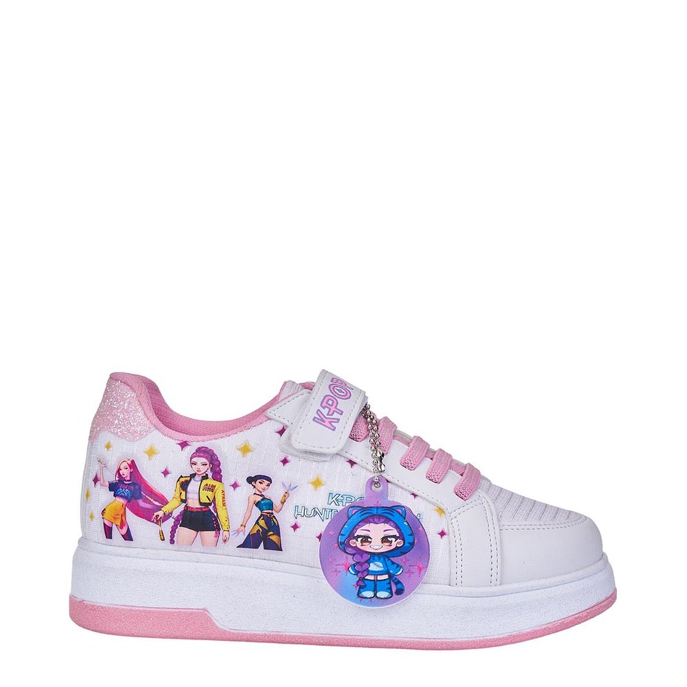Pro Kıds F Spor 5005 Beyaz Pembe