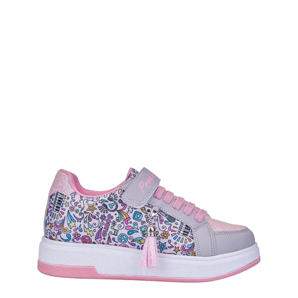 Pro Kıds P Spor 5008 Gri Pembe