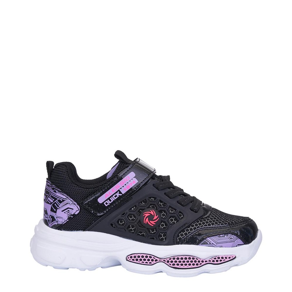 ALESSİO Spor Anrk 019 Siyah Lila