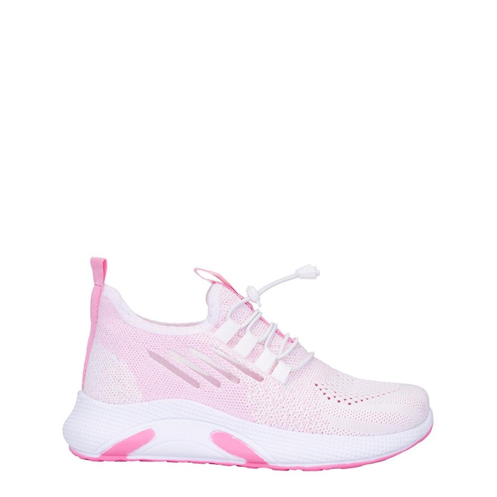 WAWES Spor Triko 128 Beyaz Pembe
