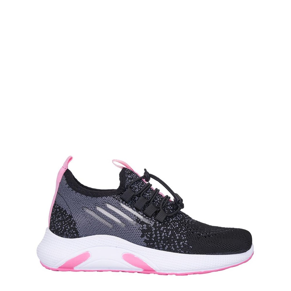 WAWES Spor Triko 128 Siyah Pembe