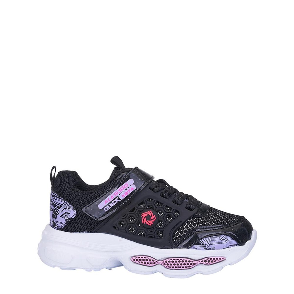 ALESSİO Spor Anrk 019 Siyah Lila