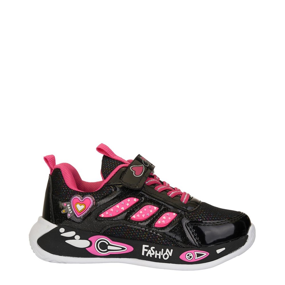 NDROPS Spor Anrk 027 Siyah Fuşya