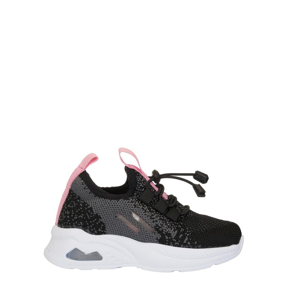 WAWES Spor Triko 128 Siyah Pembe