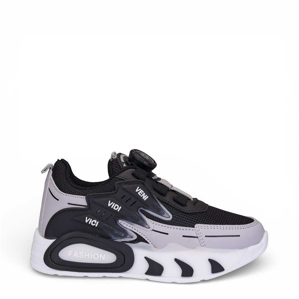 Pro Kıds F Spor 5004 Siyah Gri