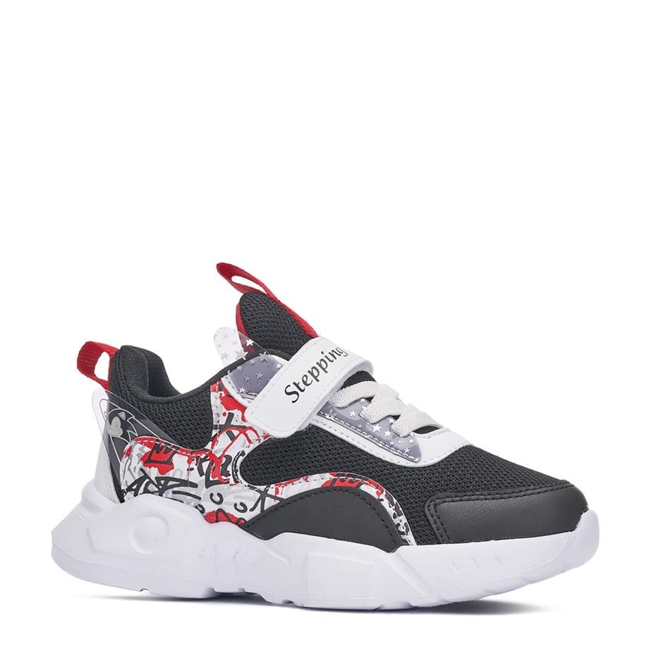 Stepping Spor 113 A Siyah Beyaz Siyah