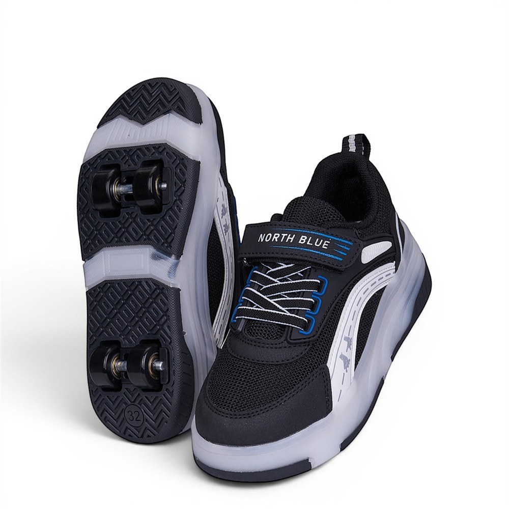 North Blue F Spor Paten 755 Siyah Beyaz