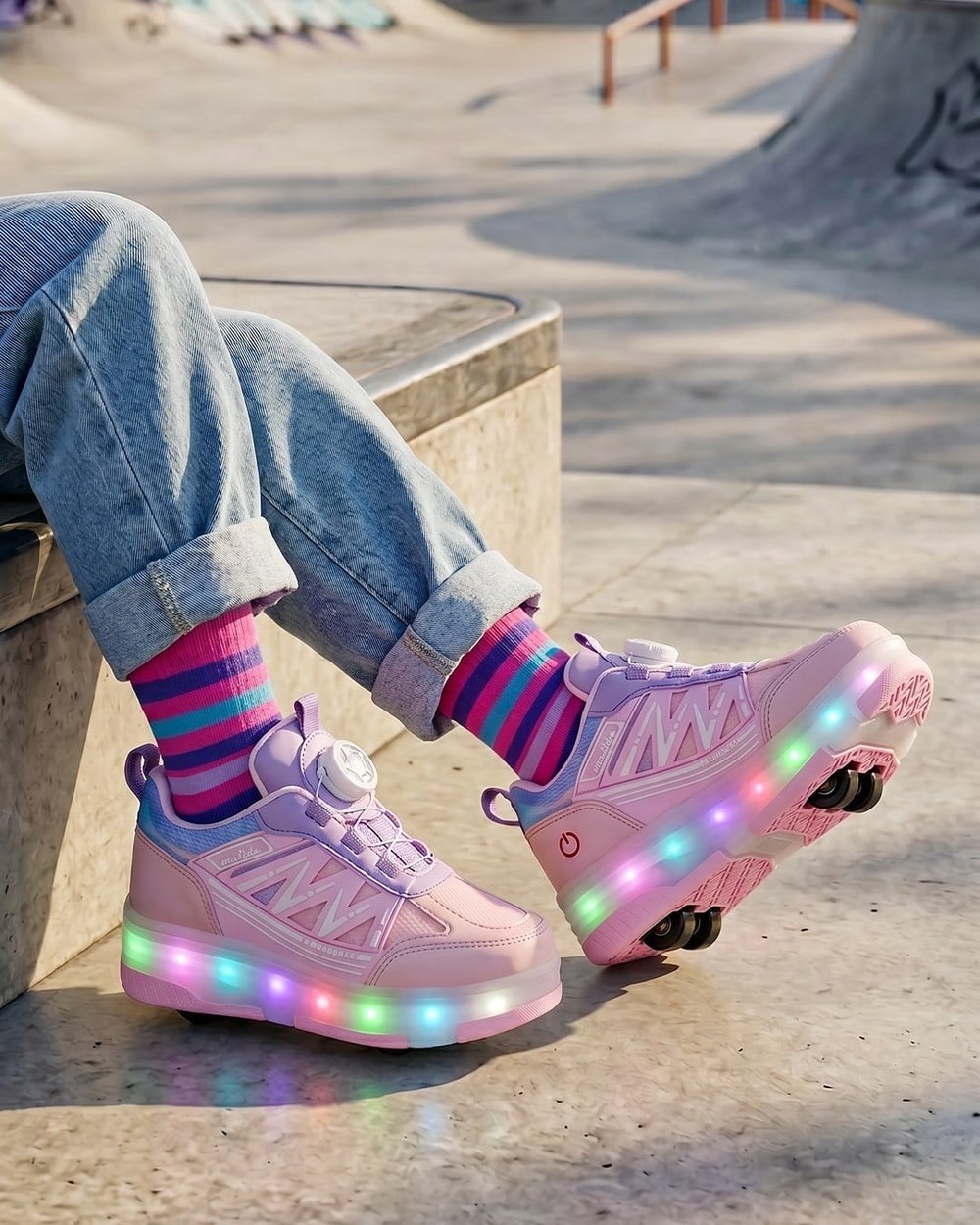 LUCİSTEP Spor Paten 2620 Pudra
