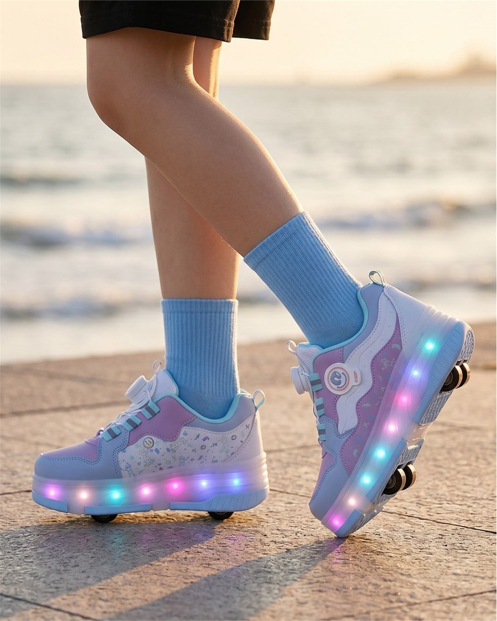 MİNİPA Spor Paten 0703 B.Mavi Lila