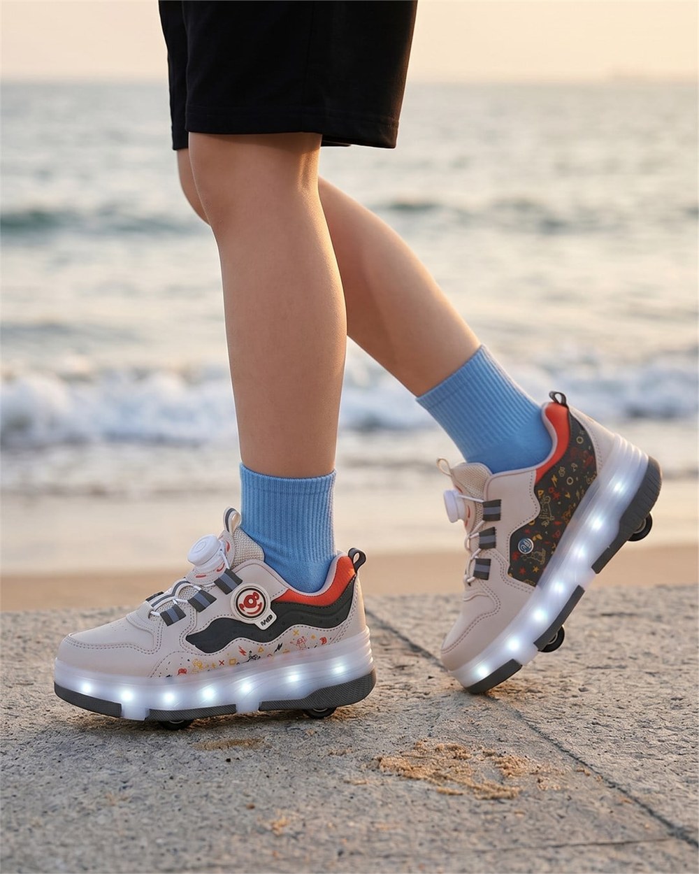 MİNİPA Spor Paten 0703 Bej Haki