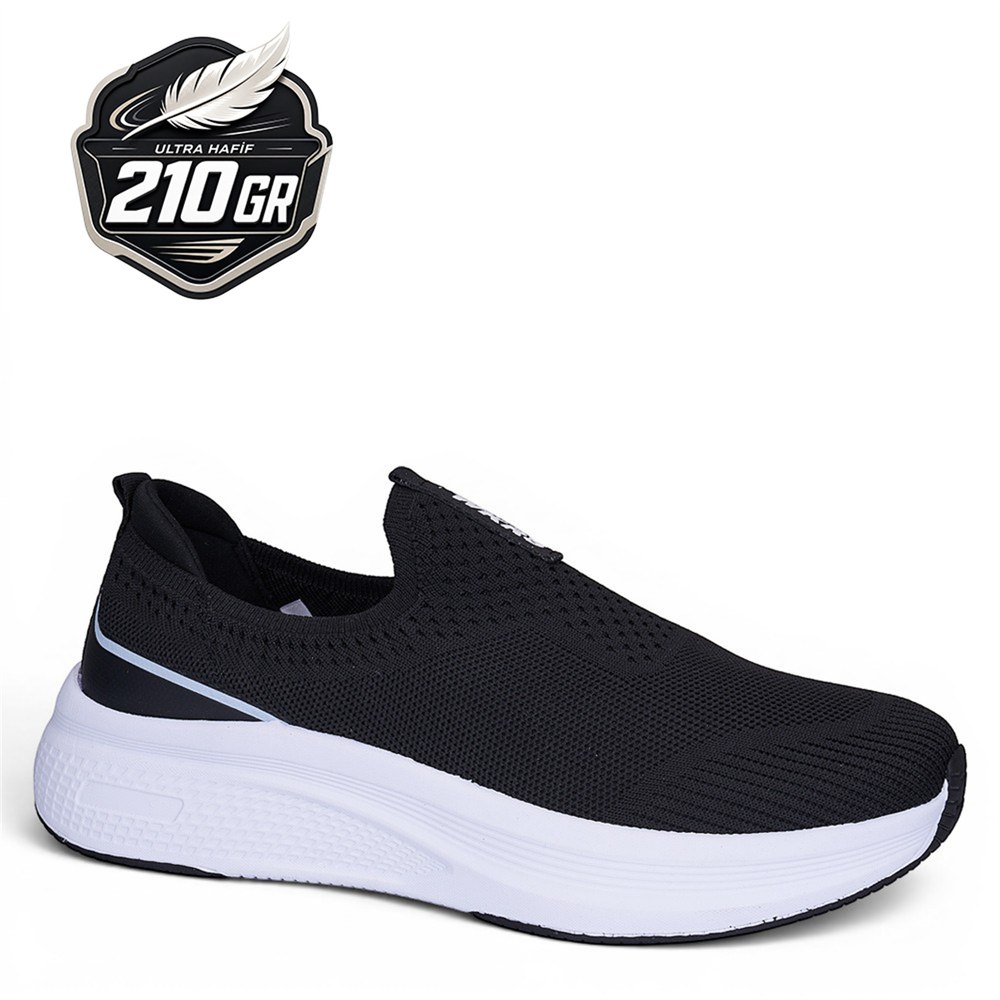 WİCKERS Spor Triko 3005 Siyah Beyaz