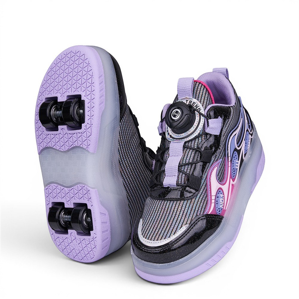 Super Star F Spor Paten 030 3 Siyah Lila
