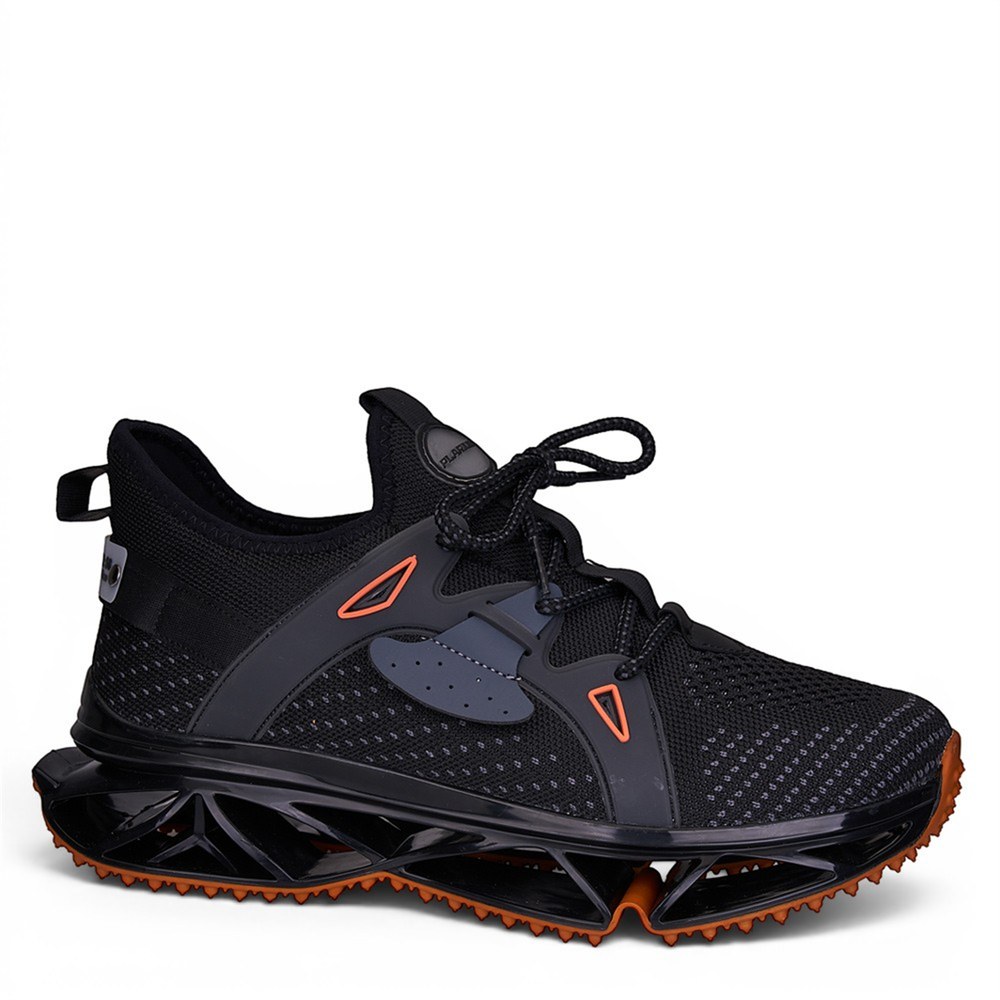PLARİUM Spor 2580 Siyah Turuncu