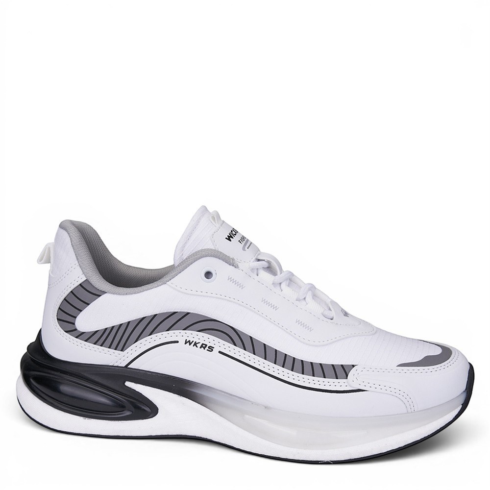 WİCKERS Spor 3123 Beyaz Gümüş