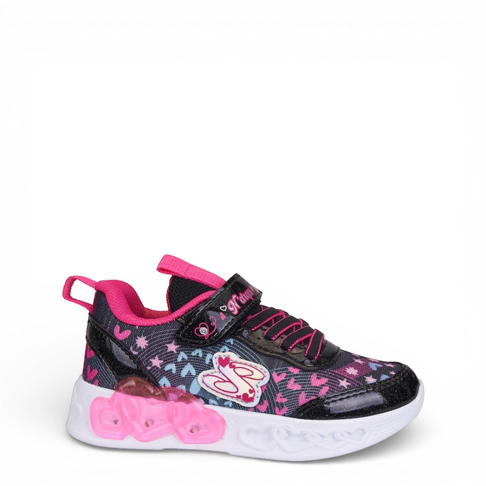 NDROPS Spor Anrk 032 Siyah Fuşya