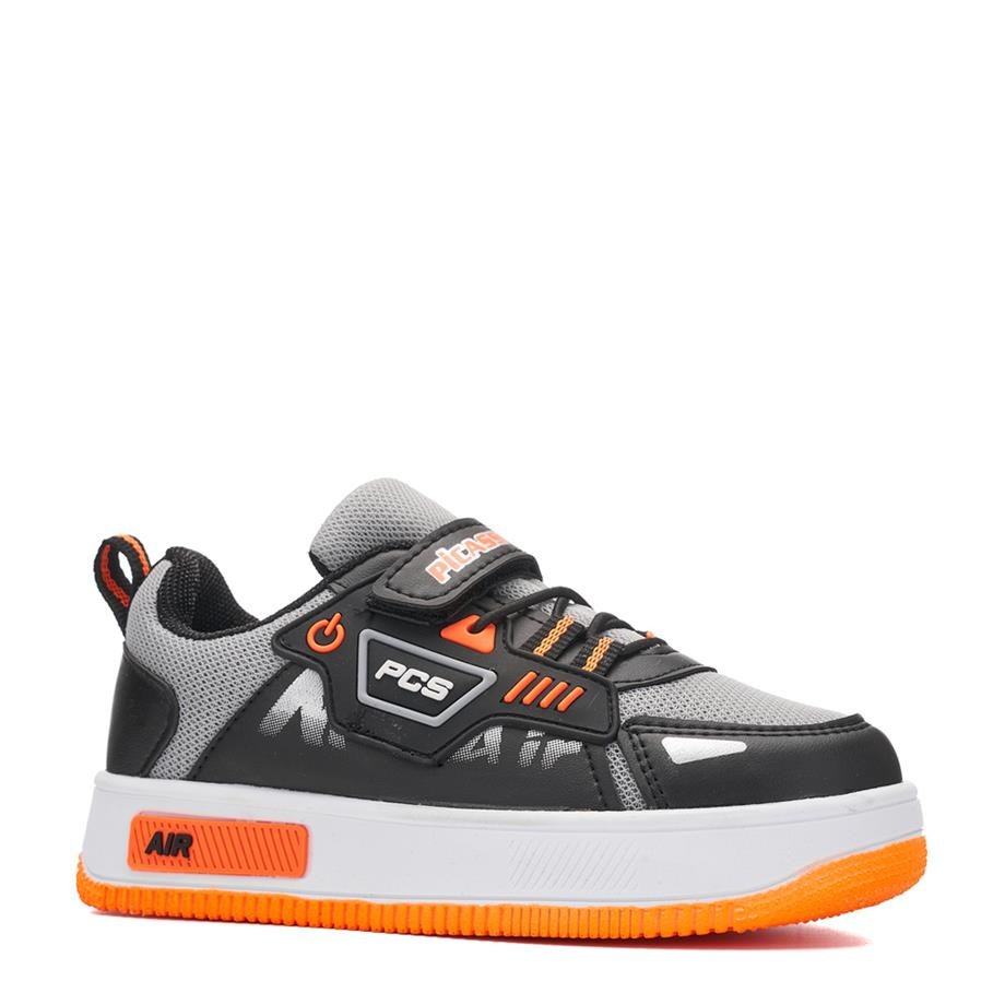 PİCASSO Spor 303 A Siyah Oranj