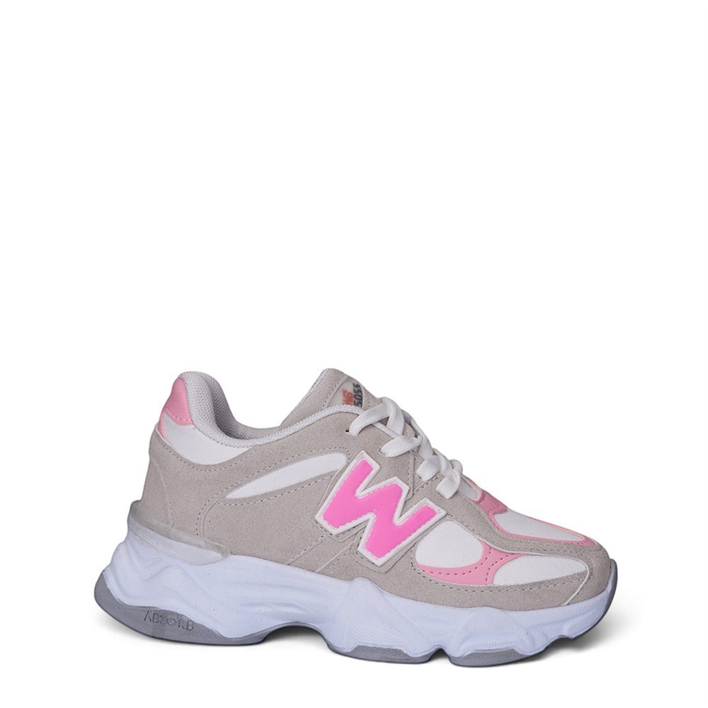 Pro Kıds P Spor 5055 Gri Pembe