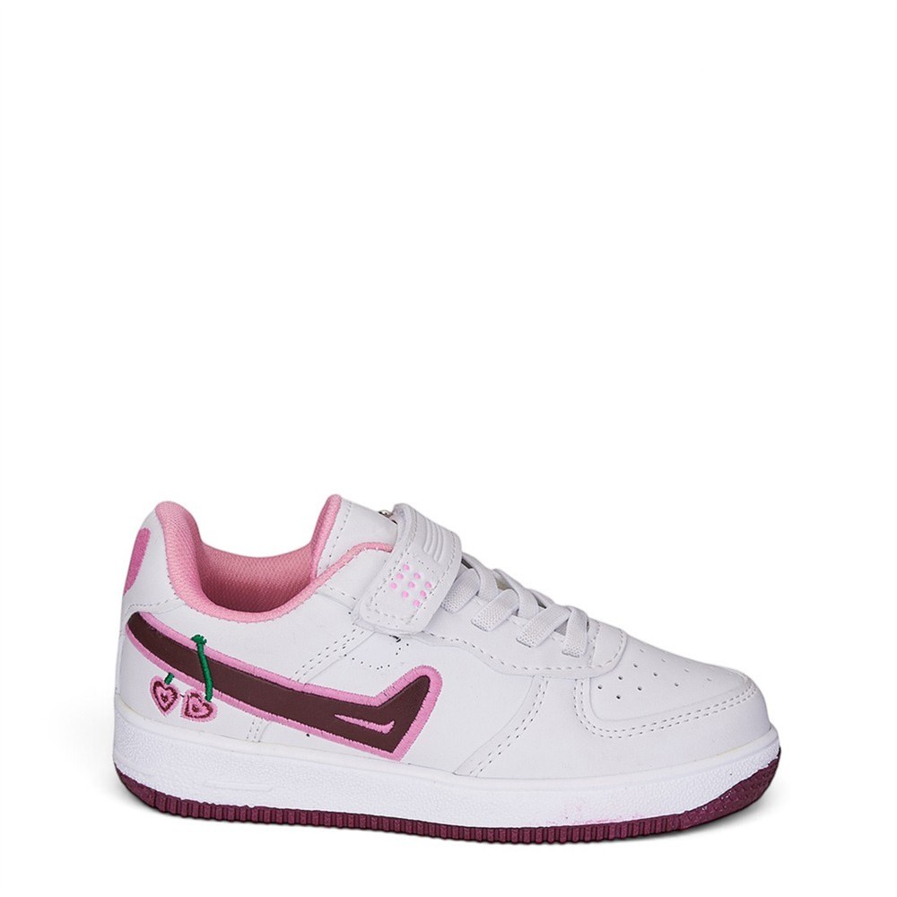 TOOM Spor Cilt 033 Beyaz Bordo Kirazlı