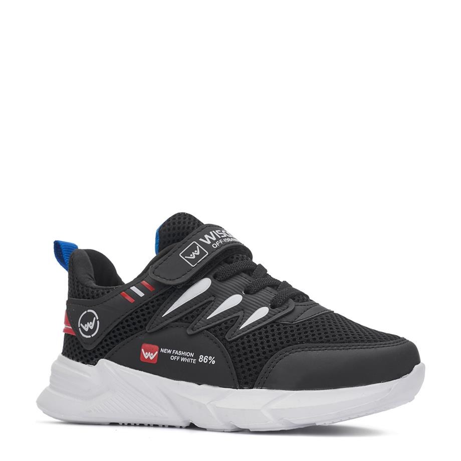 Wisco Spor 040 A Siyah S.Kırmızı