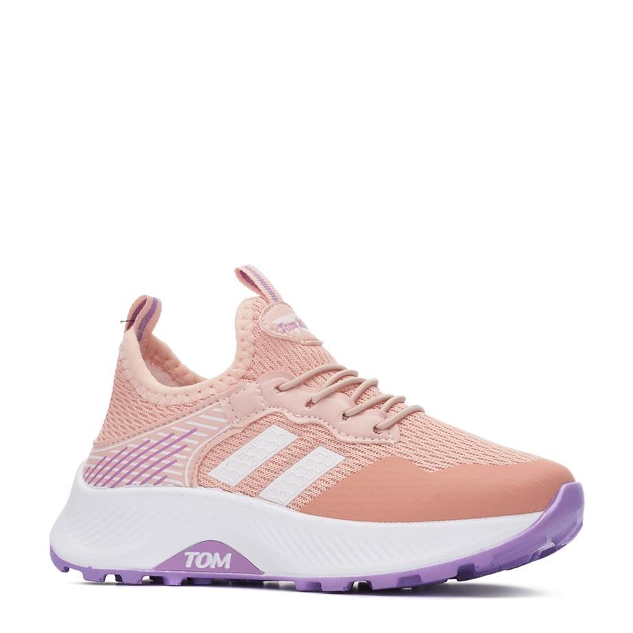 TOMKİDS Spor TK-028 A Pudra Lila