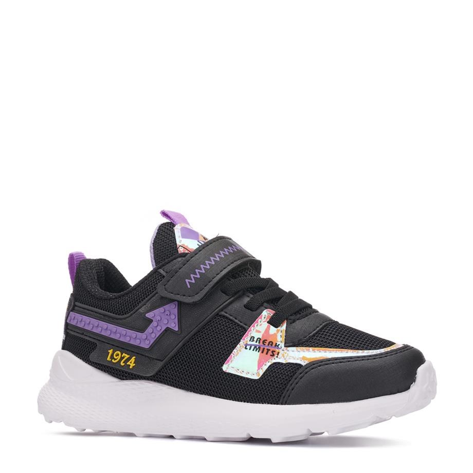 ALESSİO Spor 020 A Siyah Lila
