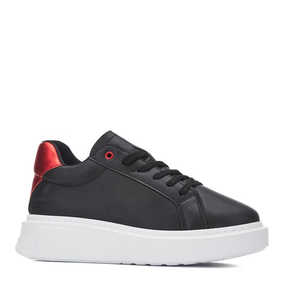 Carmella(rsl) Spor 2314 C Siyah Kırmızı B.T.