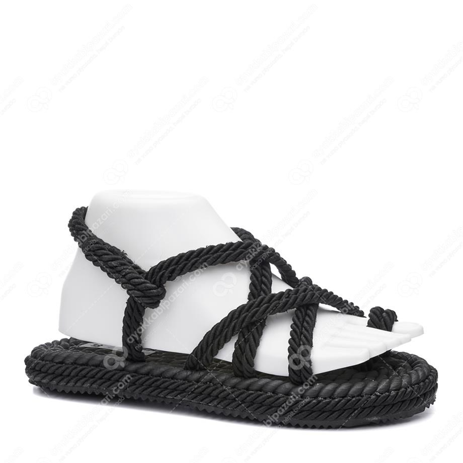 Versace (fatih) Z Sand Hasır Siyah