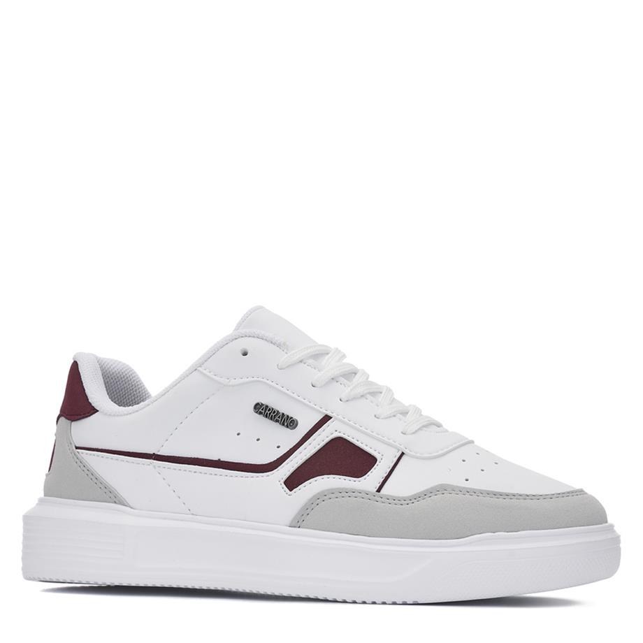 CARRANO Spor 710 C Beyaz Bordo