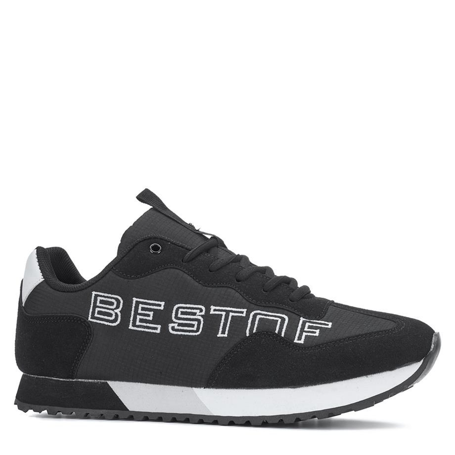 BESTOF Spor B-303 Siyah Beyaz