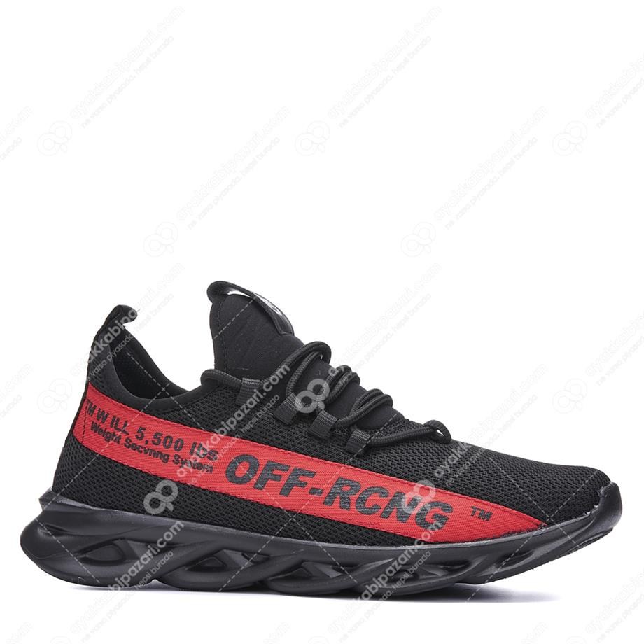 Racıng Spor 02 Siyah Kırmızı