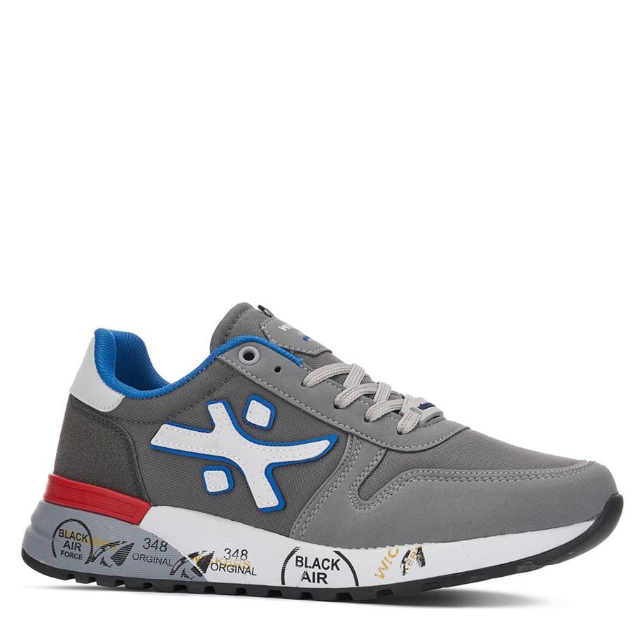 WİCKERS Spor 2594 Gri Sax Mavi Beyaz